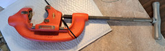 RIDGID 32830 NO 3-S PIPE CUTTER 1 TO 3 INCH HEAVY DUTY PIPE CUTTING TOOL USA