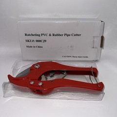Ratcheting PVC Pipe Cutter up to 1-5/8&Prime; 42mm Cuts PEX Pipe Tube Hose New