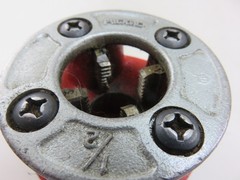 Ridgid 1/2&Prime; 00-R Die Head Ratcheting Pipe Threader Vintage Made In USA