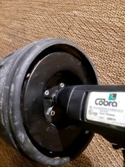 COBRA CABLE DRUM DRAIN CLEANER PLUMBING SNAKE DRILL MODEL 10 120V-60HZ 3/8&Prime;