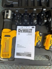 **NEW** DEWALT DCE200M2K, 20V MAX Cordless Press Tool Kit with (6) Jaws DCE 200