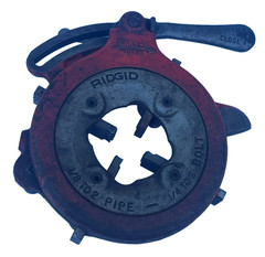 Rigid 811A Universal Quick Opening Die Head 1/8&Prime; to 2&Prime; Pipe 1/4&Prime; to 2&Prime; Bolt