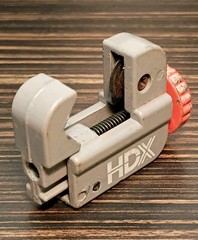 HDX Mini Tube Cutter Easy Grip Cuts 1/8&Prime;-5/8&Prime; Size Pipes .