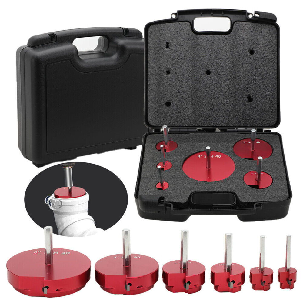 New For Reed Tool Clean Ream Extreme Plastic Pipe Fitting Reamer Kit w/box PPRK6