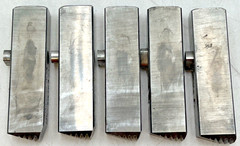 RIDGID 141 H.S. 2-1/2&Prime; TO 4&Prime; DIE SET OF 5