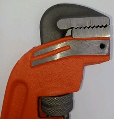 Pittsburgh 14&Prime; Steel Pipe Wrench -Straight Jaw 2&Prime; Capacity- Item #61349
