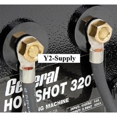 NEW! 320 AMP Hot-Shot Pipe Thawing Machine W/ (2) 20&prime; #2 Cables & Clamps!!