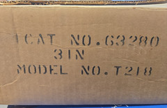 RIDGID T-218 FLUE BRUSH 3&Prime; (63280) **NEW OLD STOCK NEVER BEEN USED**