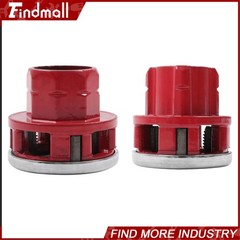 Findmall 1-1/4&Prime; & 1&rdquo; NPT 12-R RH Die Head & Dies 4 Ratchet Pipe Threader