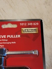 Husky 1012 349 829 Compression Sleeve Puller, Removes 1/2&Prime; Comp Sleeves.