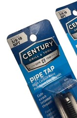 Century Drill & Tool 95203, 3/8-18 NPT Pipe Tap (LOT OF 2) **SALE**