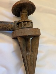 Antique Vintage Ratcheting Pipe Reamer Cast Iron Plumbing Tool