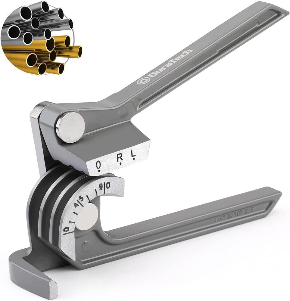 Tube Bender, Pipe Bender, 3-IN-1, 1/4&Prime;, 5/16&Prime;, 3/8&Prime;, for Copper, Brass, Aluminum