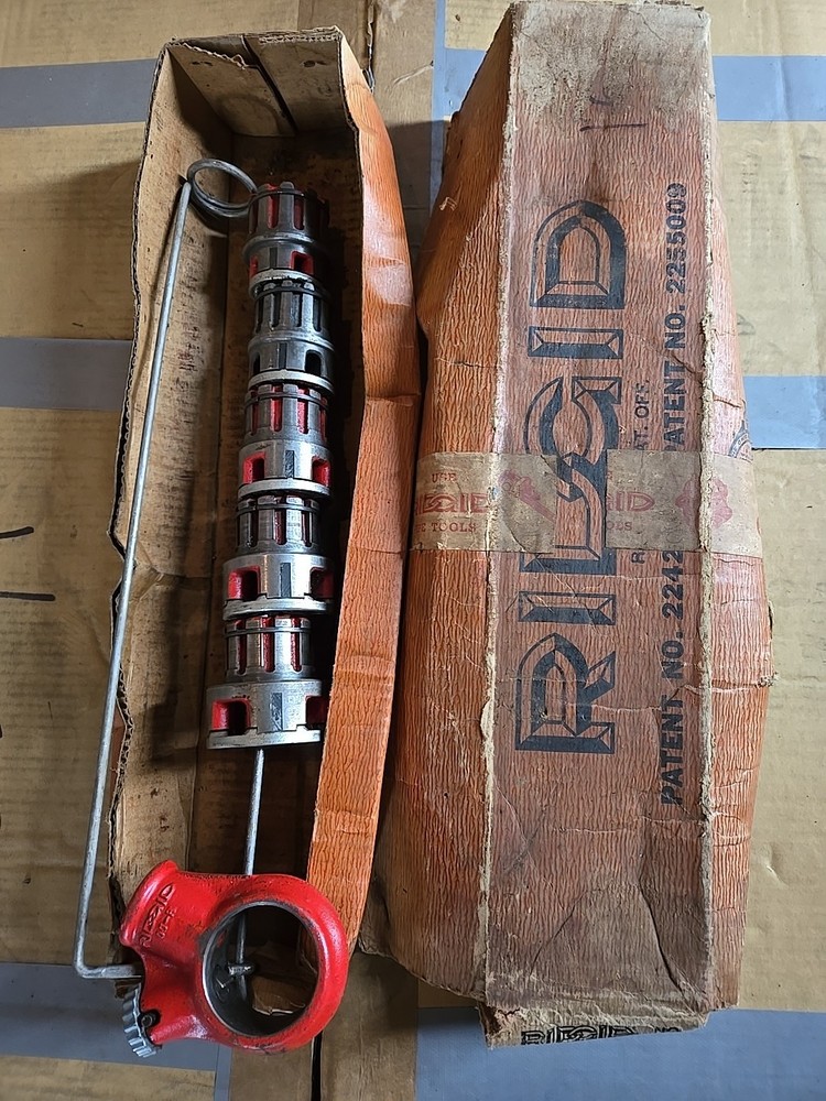 Ridgid 00-R Pipe Threader Die Set 1/4,3/8,1/2,3/4,1.25 in