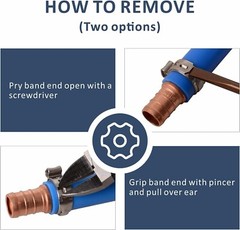 iCrimp PEX Pipe Clamp Cinch Tool Crimping Tool Crimper for Stainless Steel Cl&hellip;