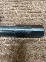 Vintage Ridgid 883 6 Piece Threaded Pipe Extractor Set W/ Case &ndash; Nice