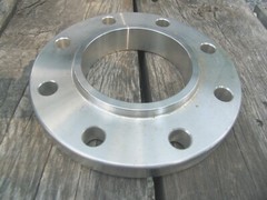 One 4&Prime; Flange 8-Hole (304 Stainless Steel) ,3-5/8&Prime; Thick, 10&Prime; OD, 4.75&Prime; ID,Cl-15