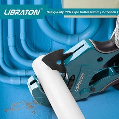 Libraton PVC Pipe Cutter, Up to 2-1/2&Prime;, Ratchet Cutter Heavy-Duty, Pex&hellip;