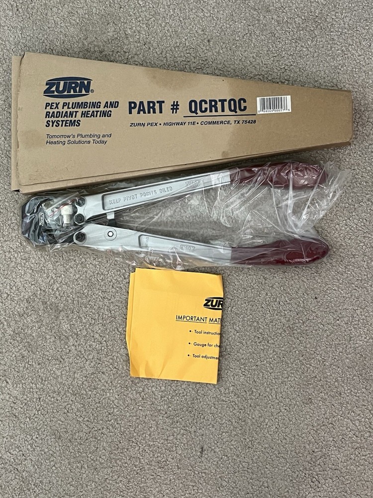 ZURN PEX Plumbing and Radiant Heating Tool #QCRTQC NIB