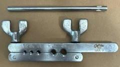 NOS VINTAGE CAL VAN METRIC DOUBLE FLARING TOOL KIT 153 4.75mm To 10mm MADE USA