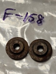 RIDGID 41312 Wheel Cutter F158 Two Pack, Rusty New Old Stock