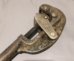 MARK MFG &ndash; No. 1 Vintage Roller Tube Pipe Cutter Heavy Duty 3 Wheel