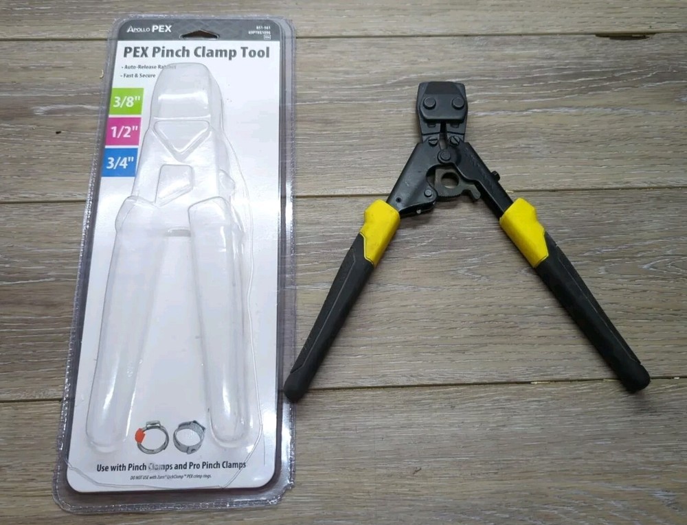 Apollo 3/8 in., 1/2 in., and 3/4 in. PEX-B Quick-Cinch Clamp Tool 69PTKG1096