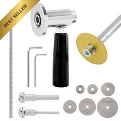 Inside PVC Pipe Cutter 7in Adjustable Diamond Grit Wheel 1/4in Hex Shank Tool