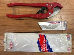 REED 2&Prime; Ratchet Shears RS2 &ndash; 04177 With Extra Blade