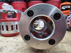 RIDGID 37835 1&Prime; NPT Pipe Die & Milwaukee Die Head Set 1/2&Prime; 3/4&Prime; 1-1/4&Prime;