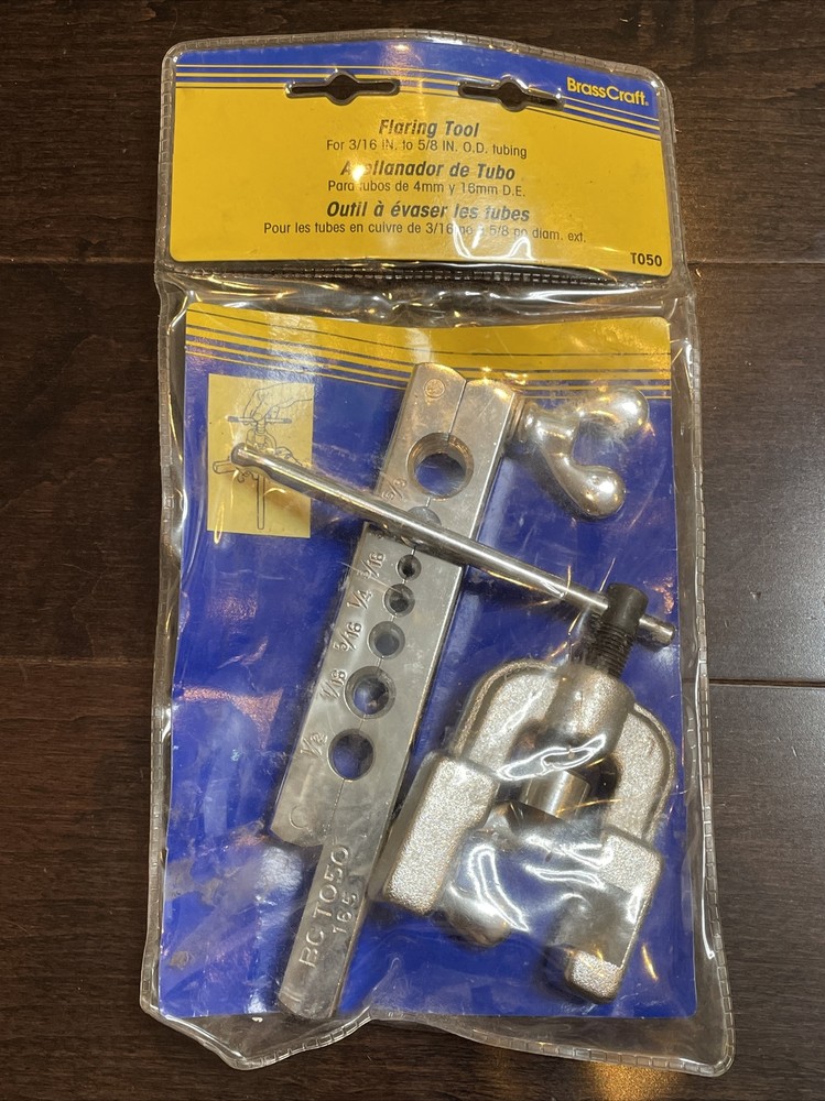 BrassCraft 5 3/16-in to 5/8-in OD Flaring Tool Stainless Steel