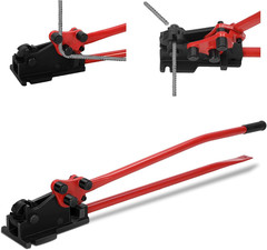 Rebar Bender & Cutter 2 in 1 Rod Bender Metal Bending Tool Manual Effortlessly C