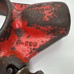 Ridgid D 286 12 R Manual Ratcheting Pipe Threader Head Old Style Raised Letters