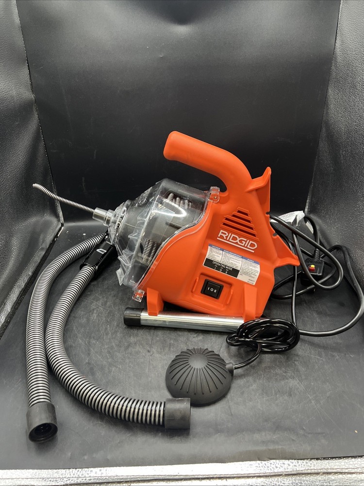 *READ* RIDGID 55808 PowerClear 120-Volt Drain Cleaning Machine Kit for Tubs