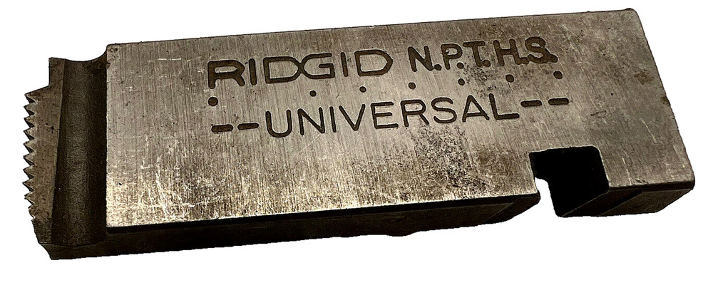 Rigid 47765 1/2&Prime; &ndash; 3/4&Prime; &ndash; 14 NPT Universal Die Head High-Speed RH *Die #3 Only*