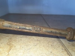 Vintage Ratcheting Pipe Reamer Mueller Decatur ILL Plumbing Tool Cast USA F388