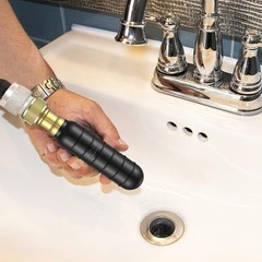 3PCS Drain Cleaning Tool 1-6in Pipe Bladder Kit 40-80 PSI for Sink Shower Sewer