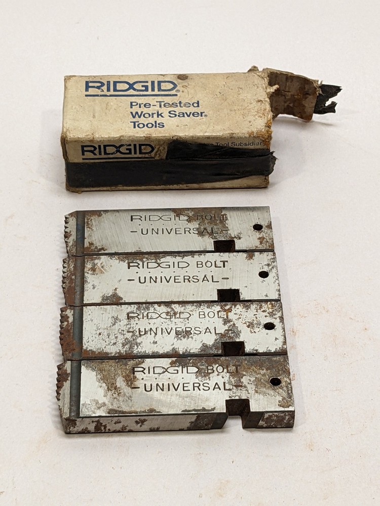 Ridgid Universal Style Bolt Threader Dies 7/8-9 UNC