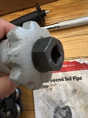 RIDGID 238-P Powered Soil Pipe Cutter, 8&rdquo; CHAIN Snap CUTTER 42878 NEW 🔥ratchet