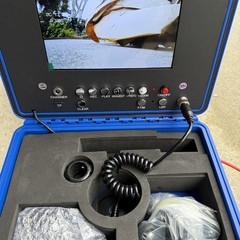 7&Prime; Pipe Inspection Camera 30 m Drain Sewer Inspection Camera w/ Meter Counter