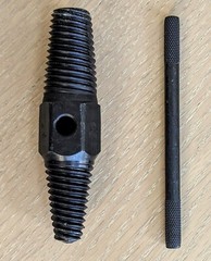 Screw Extractor-Damaged Water Pipe Removal Tool with 1/2 Inch and 3/4 Inch Valve