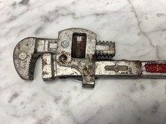 Vintage MAESTRO SUPER 3510 10&Prime; Straight Pipe Wrench &ndash; Forged Steel USA Made