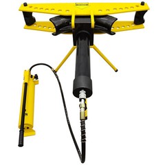 Manual Hydraulic Round Pipe Bender Machine Tripod Split Type with Separable Pump
