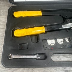 Apollo PEX Multi-Head Crimp Kit w/ Case 4 Jaws 3/8&Prime; 1/2&Prime; 3/4&Prime; 1&Prime; Go/No-Go Tool