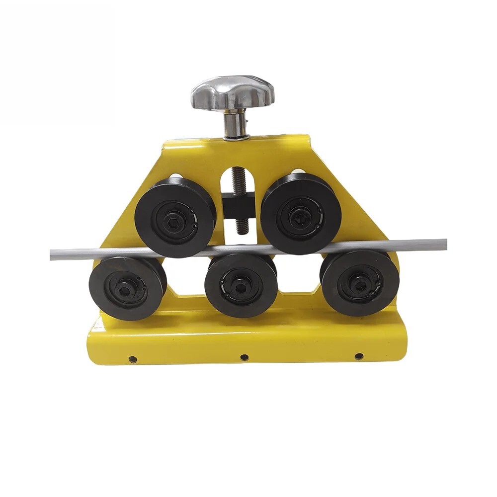 Manual Straightening Tool Stainless Steel Pipe Straightener Diameter 4.75-12.7MM