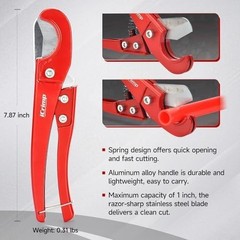 iCrimp Angle Head F1807 PEX Pipe Crimping Tool for Copper Rings &ndash; 1/2&3/4-inch T