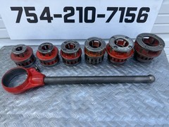 RIDGID 12R 1/2&Prime; &ndash; 2&Prime; Pipe Threading Threader 6 Die Set L@@K #8
