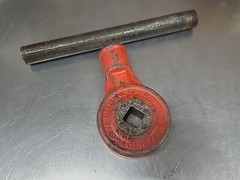 RIDGID D223 Pipe Threader Head Ratchet Wrench 1&Prime; Square Drive