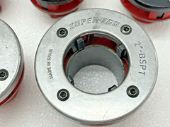 Super Ego BSPT Pipe Threader Set With Carrying Case