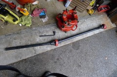 RIDGID 141 RECEDING PIPE THREADER 2 1/2 TO 4&Prime;, JAM PROOF, W,TELESCOPE DRIVE
